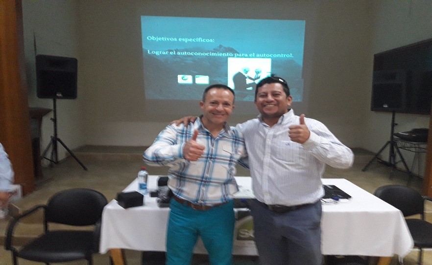 Charla de autocuidado en dependencias de SQM